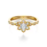 Pierścionek zaręczynowy z diamentami AJPZ_148